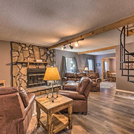 Rustic Ruidoso Cabin With Large Deck And Grill! ภายนอก รูปภาพ